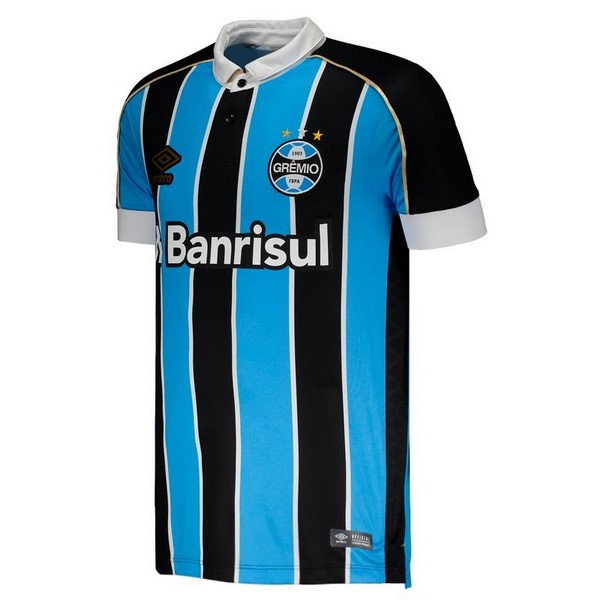 Camiseta Grêmio FBPA Replica Primera Ropa 2019/20 Azul